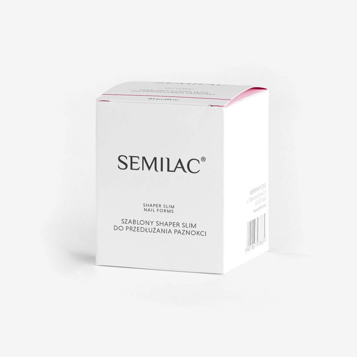 Semilac Shaper Slim Nail Forms - 100 szt.